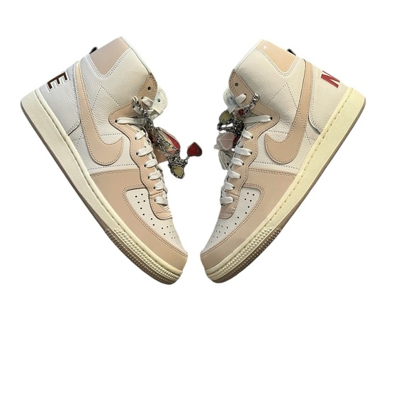 NEW Nike Men’s Terminator High Be True size 10 White Unisex Sneakers - Picture 7 of 16